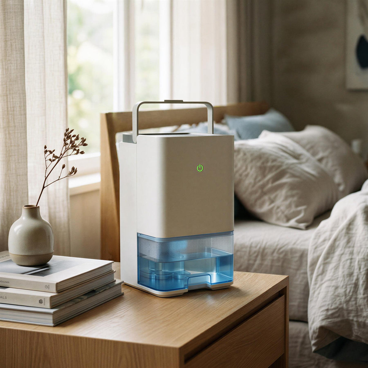 1.2L Electric Dehumidifier - White