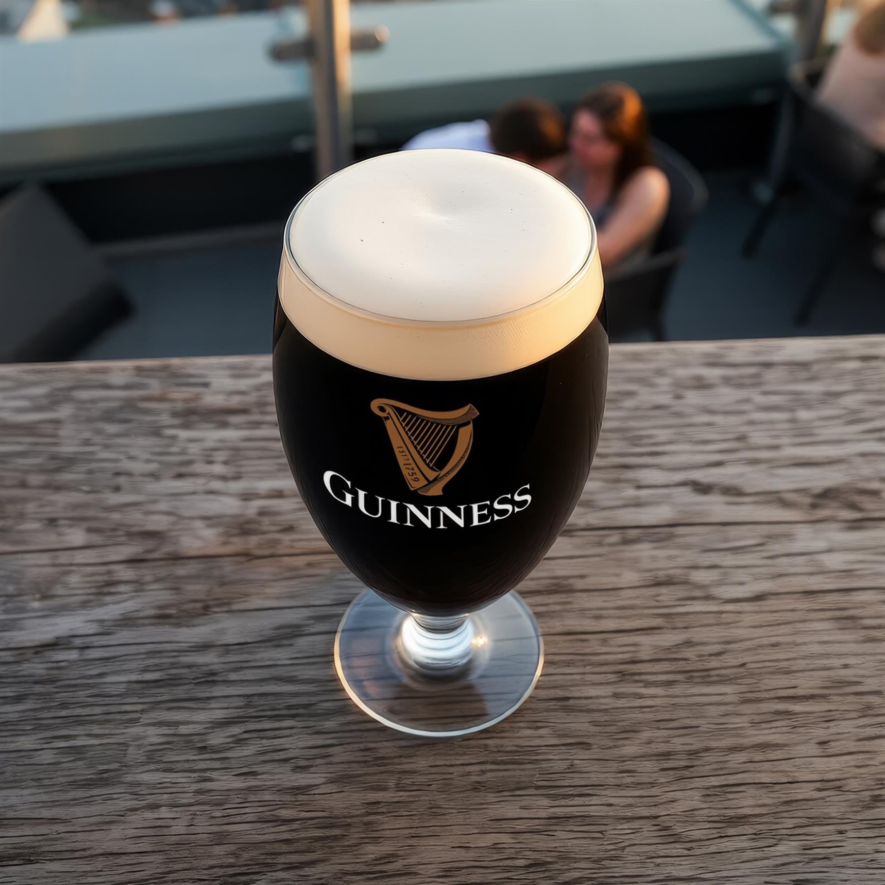 Guinness 2pc Stemmed Pint Glass Set