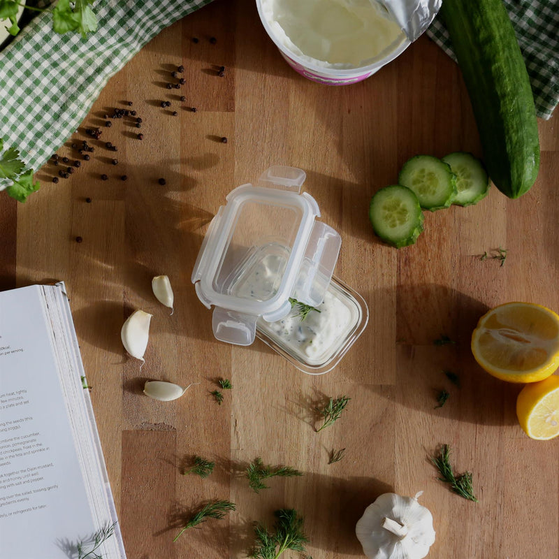 Glass Food Storage Container with Lid