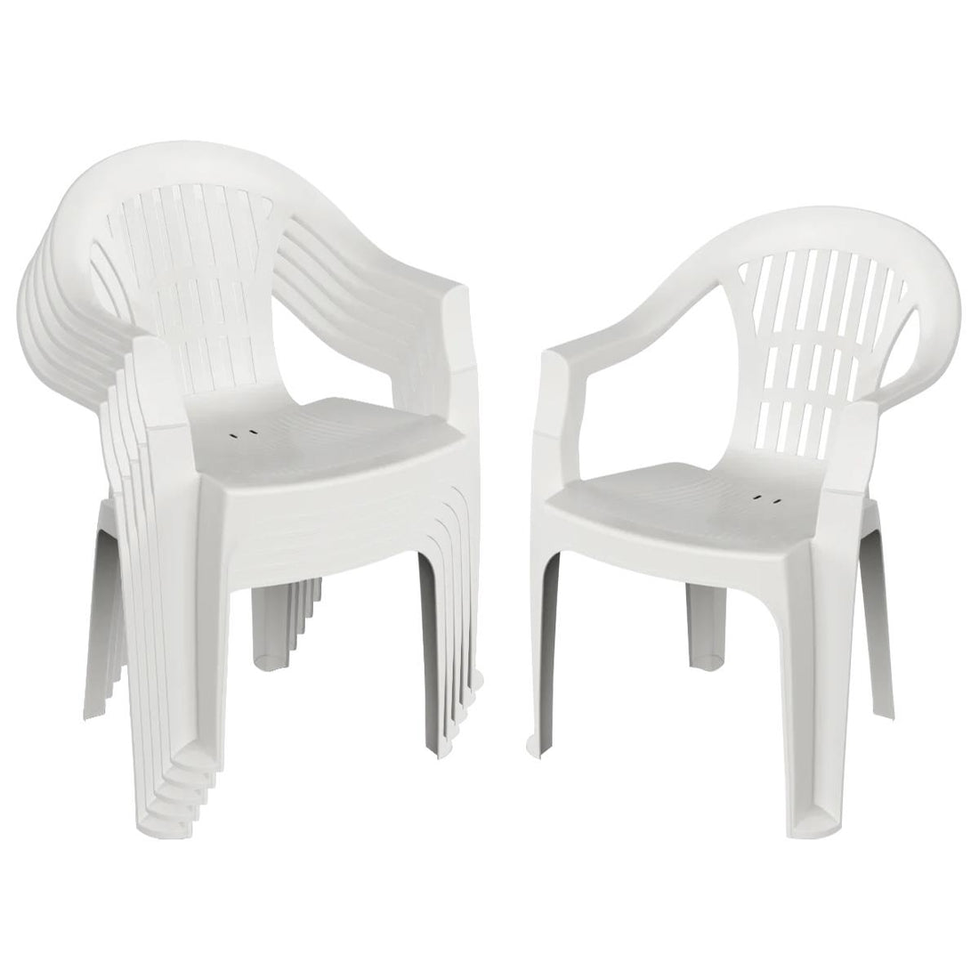 Irem Garden Dining Chair - White