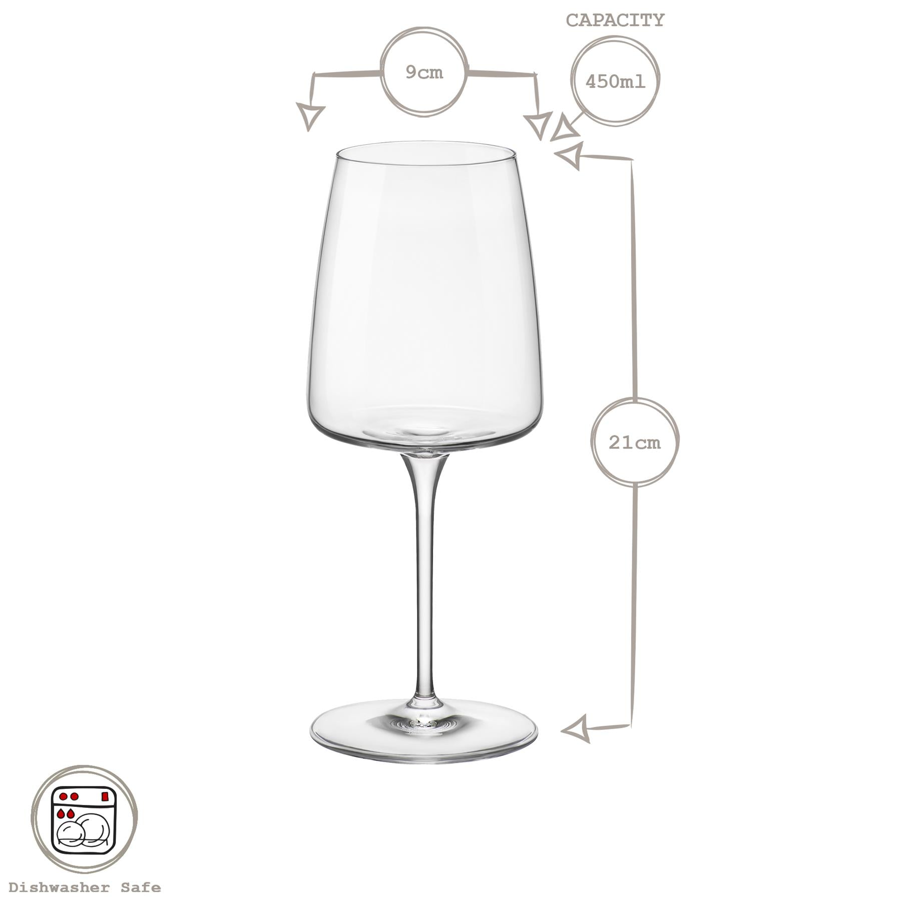 450ml Nexo Wine Glass