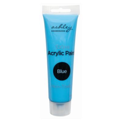 Acrylic Paint - 100ml - Blue - By Ashley