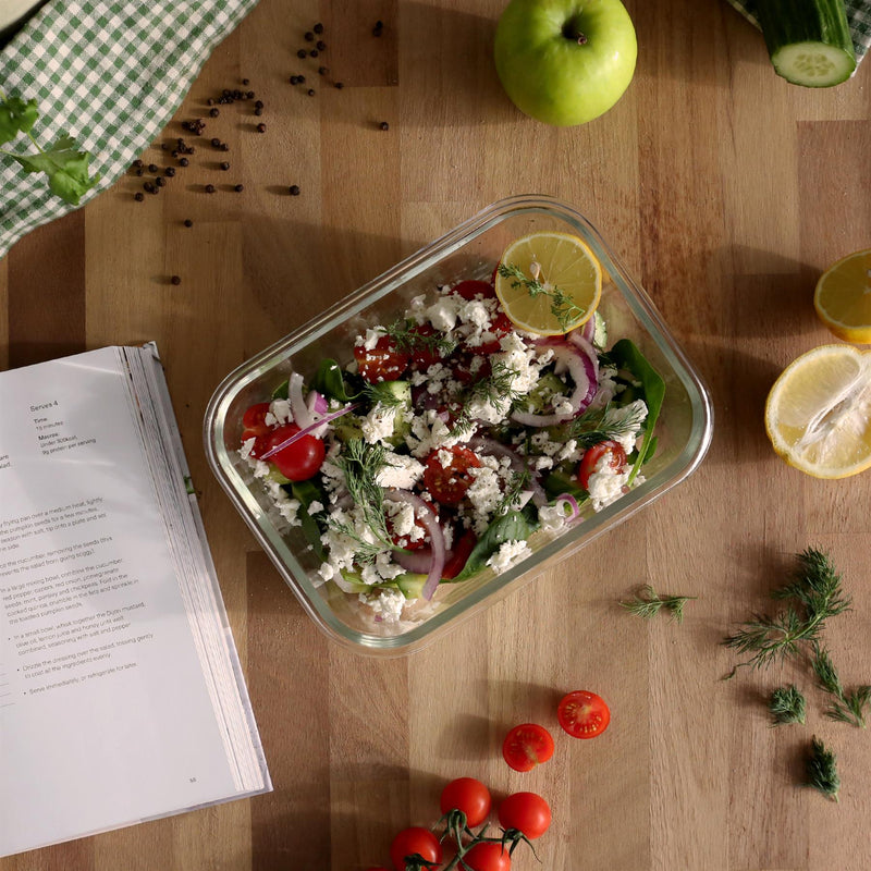 Glass Food Storage Container with Lid