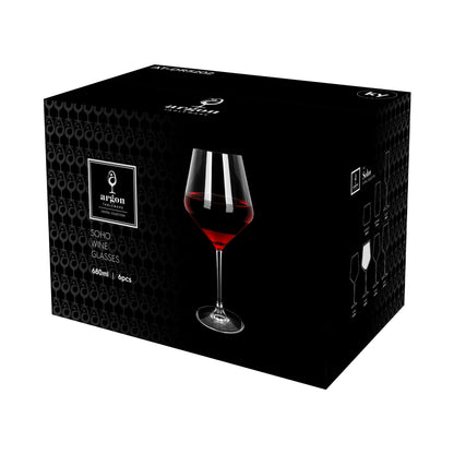 680ml Soho Crystal Red Wine Glass