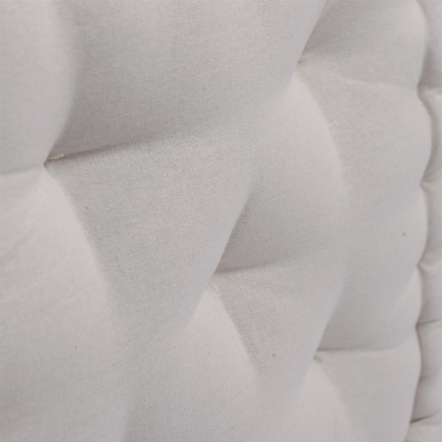 Deluxe Square Seat Pad - 40 x 40cm - Cream