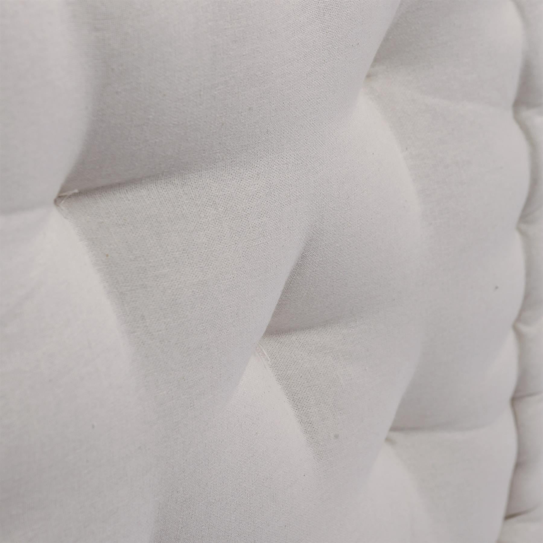 Deluxe Square Seat Pad - 40 x 40cm - Cream