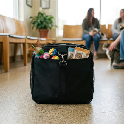 Foldable Cat Carrier - Small - Black