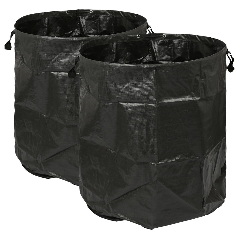 Heavy-Duty Garden Waste Bag - Black