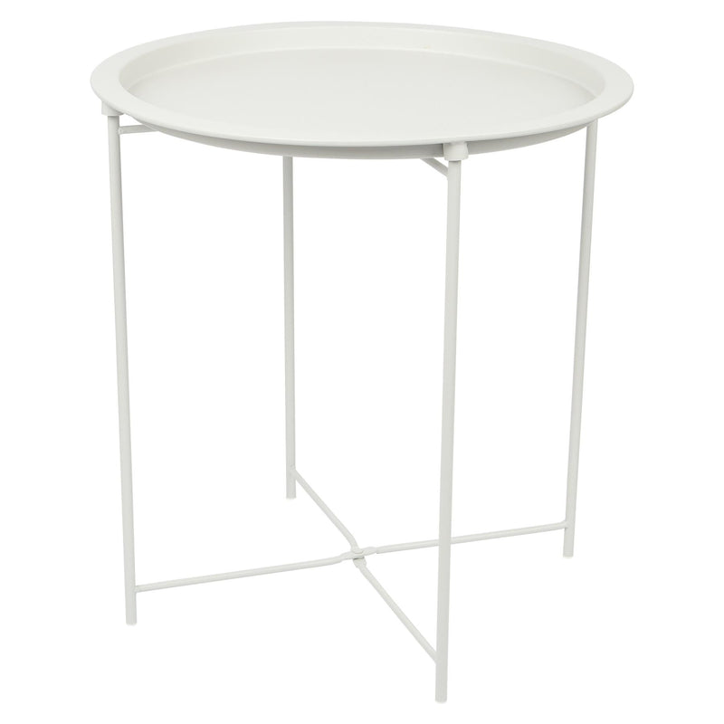 Round Steel Tray Table - By Harbour Housewares