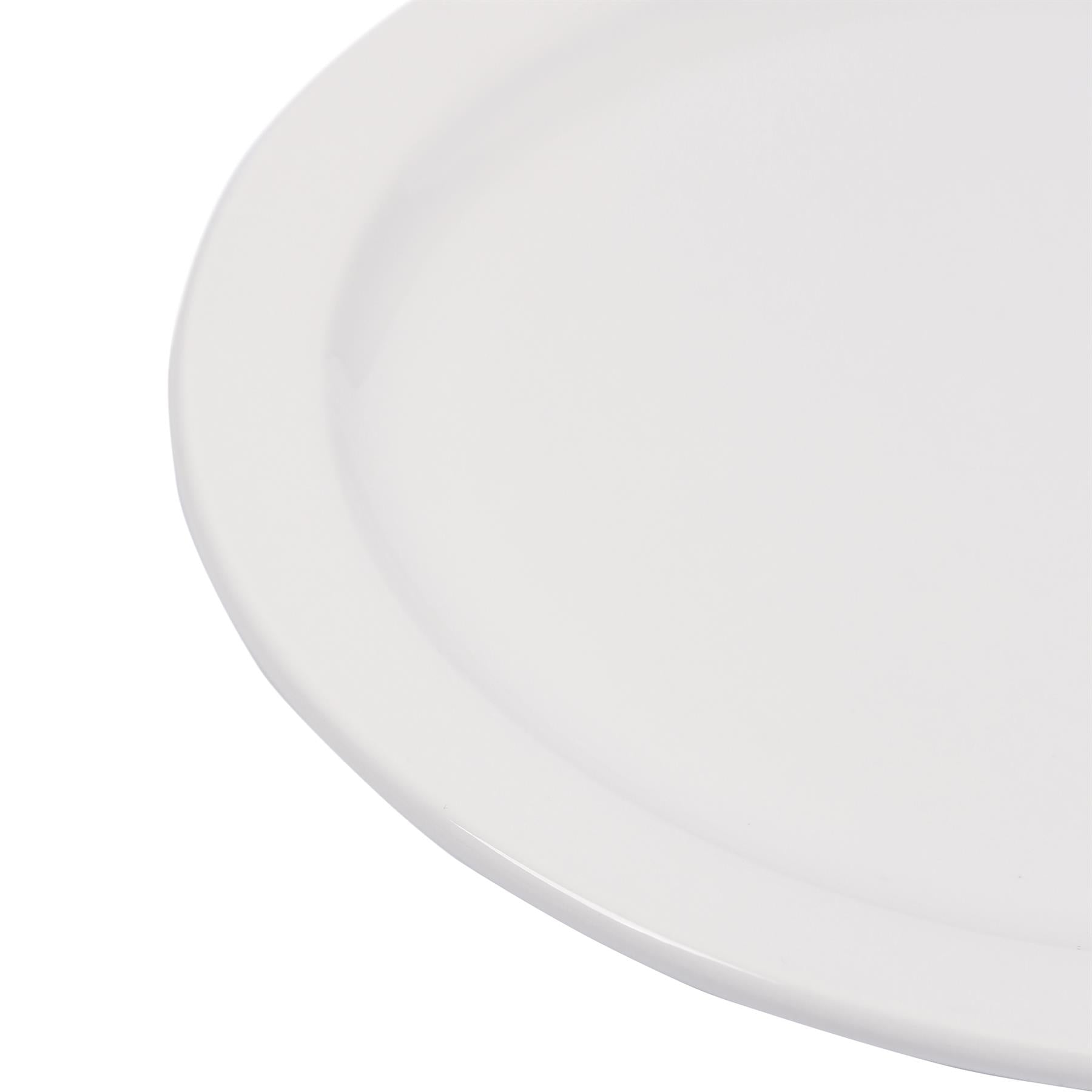 Classic White Buffet Dinner Plate - 23cm