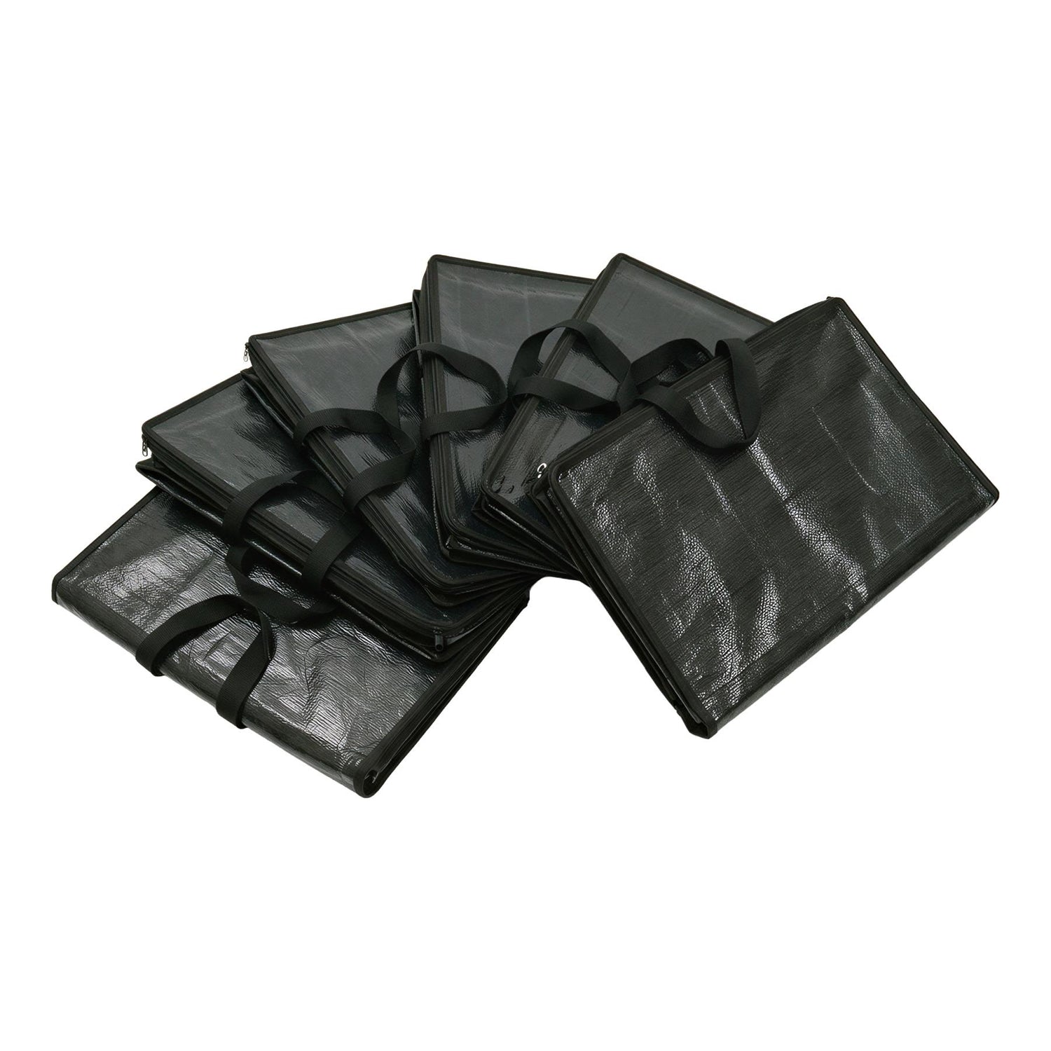 Large Heavy Duty Moving Bags - 90L - Anthracite - Pack of 6