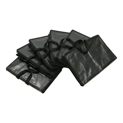 Large Heavy Duty Moving Bags - 90L - Anthracite - Pack of 6