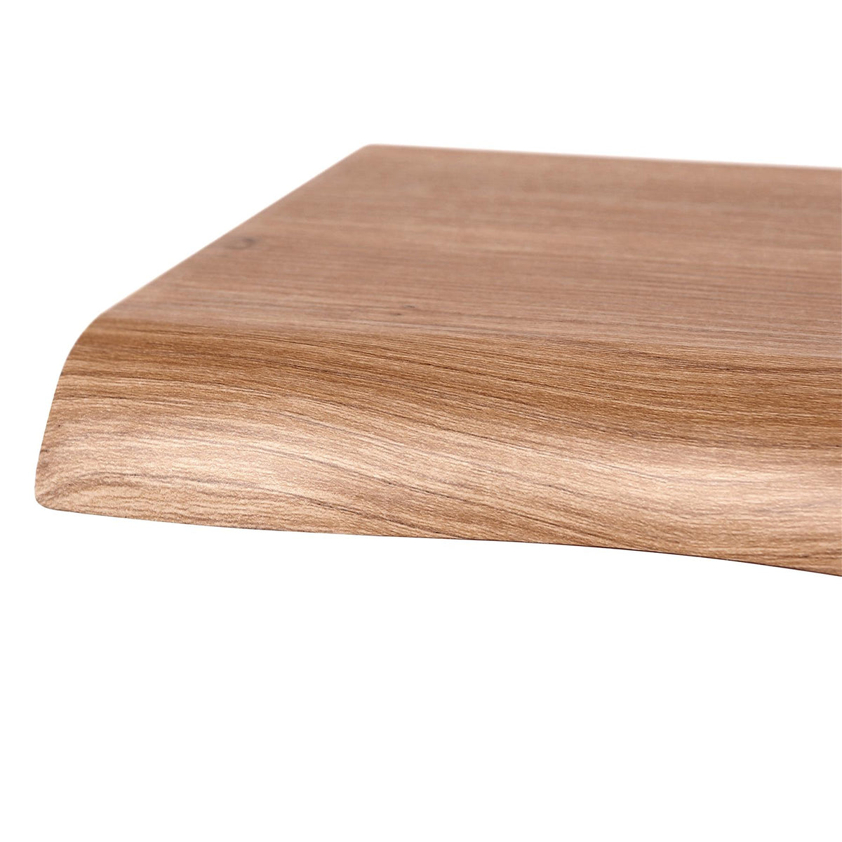 Wooden Live Edge Floating Shelf - 80cm - Walnut