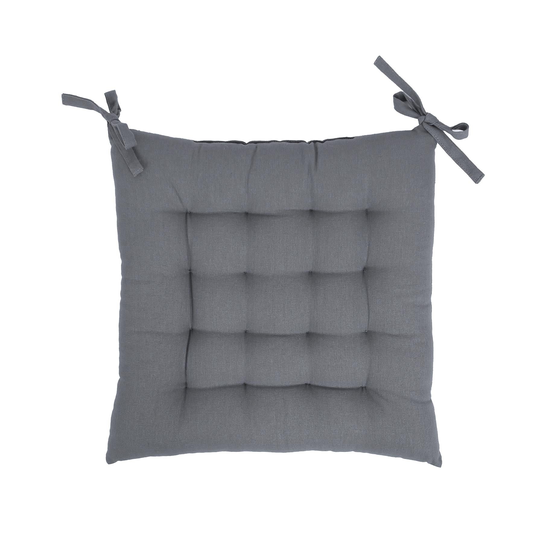 Square Seat Pad - 40 x 40cm - Grey