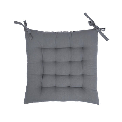 Square Seat Pad - 40 x 40cm - Grey