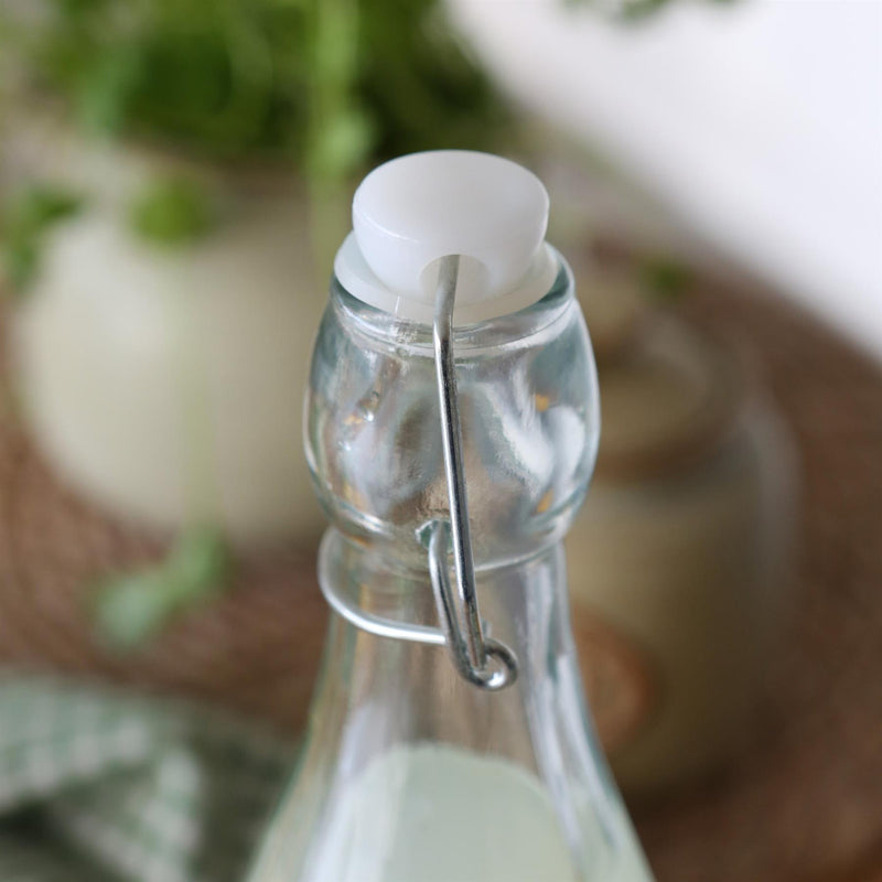 Glass Bottle with Swing Top