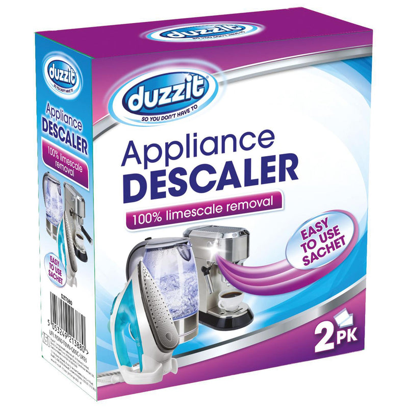 Small Appliance Descaler - 40g - Pack of 2 - By Duzzit