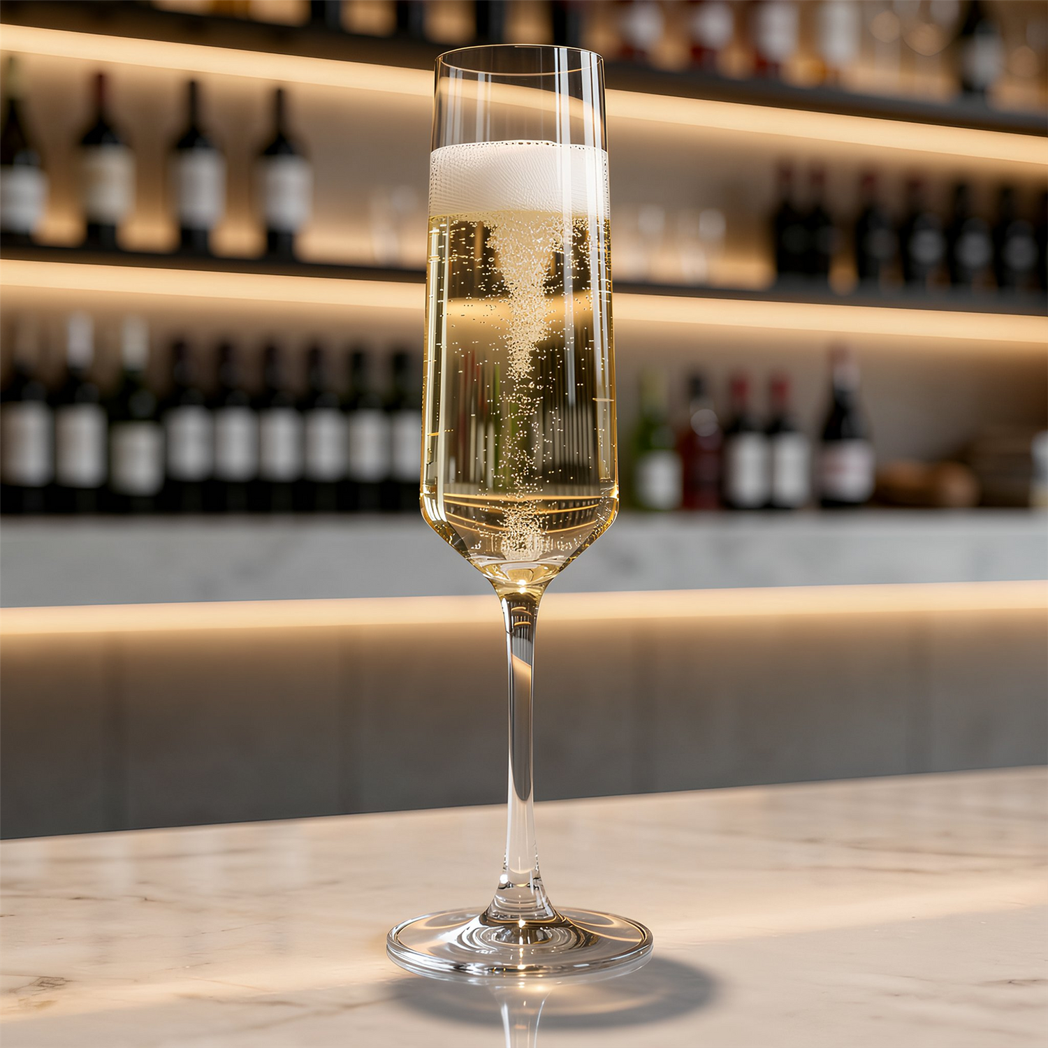 210ml Soho Crystal Champagne Flute