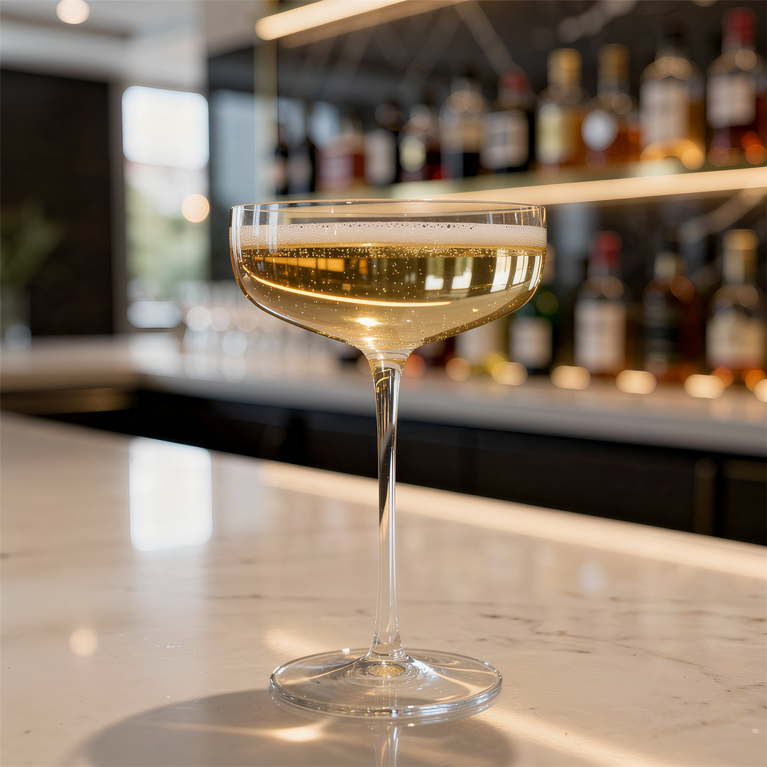 220ml Hoxton Crystal Champagne Coupe Glass