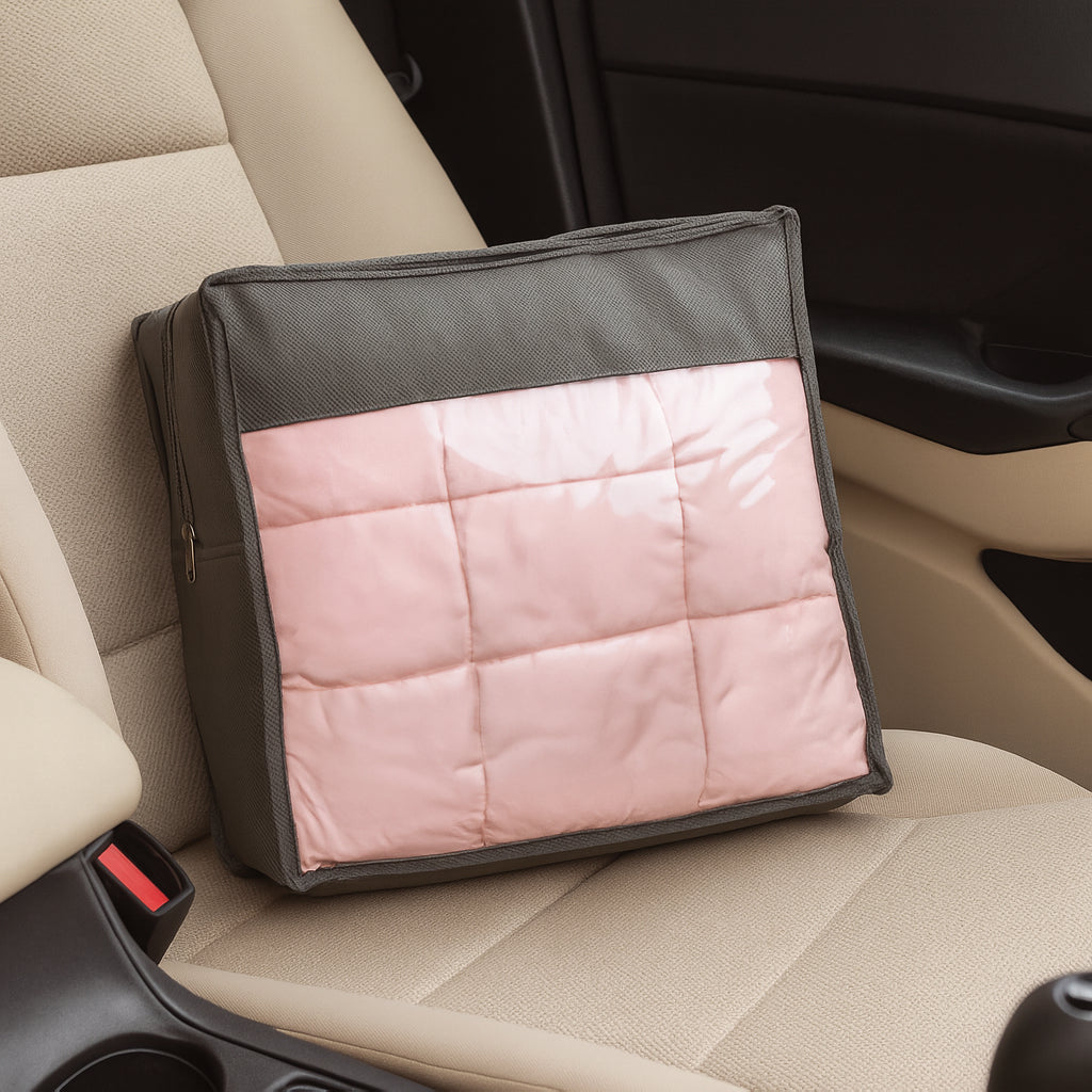 Weighted Blanket with Storage Bag - 125 x 180cm - 6kg - Pink