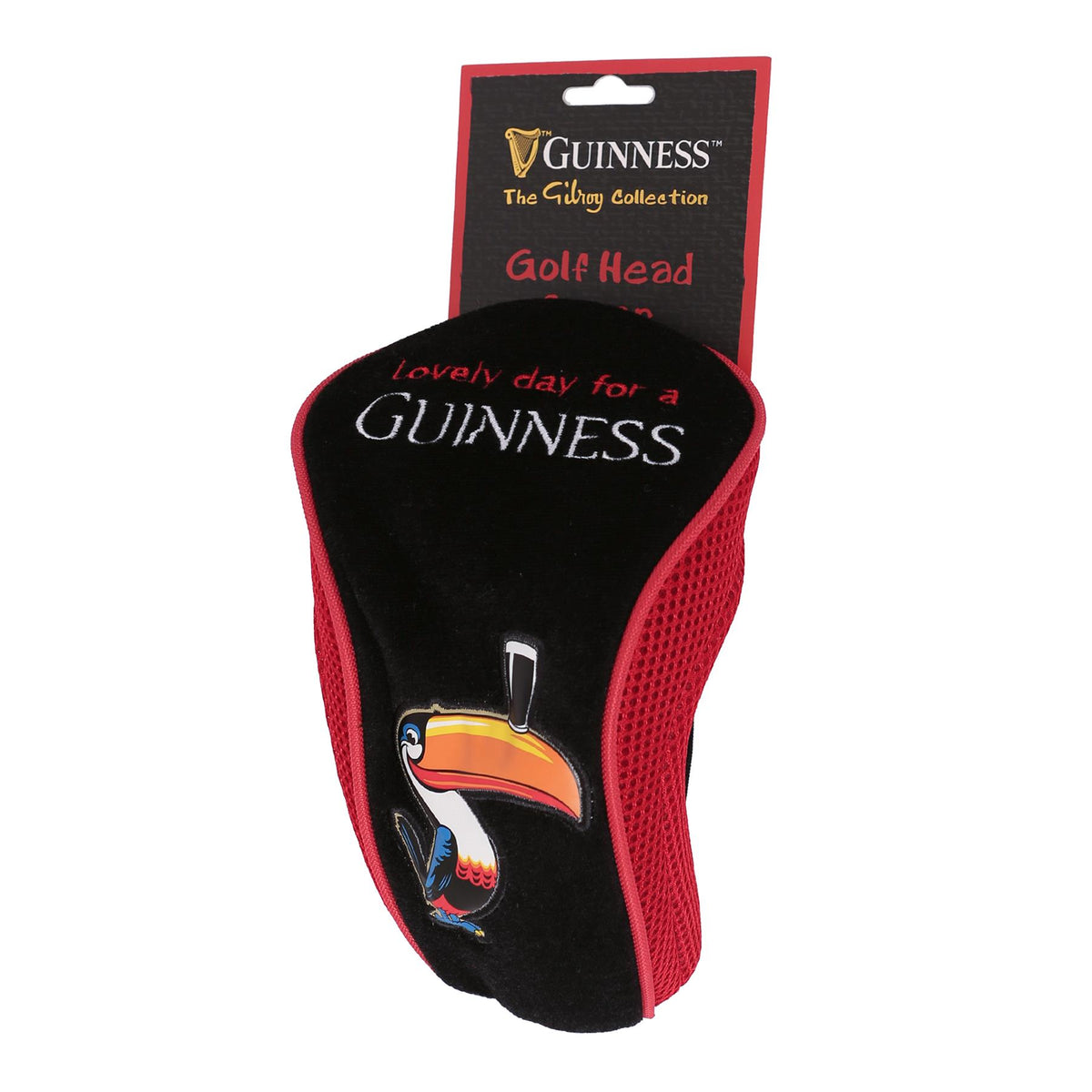 Guinness Toucan Golf Club Head Cover - Black