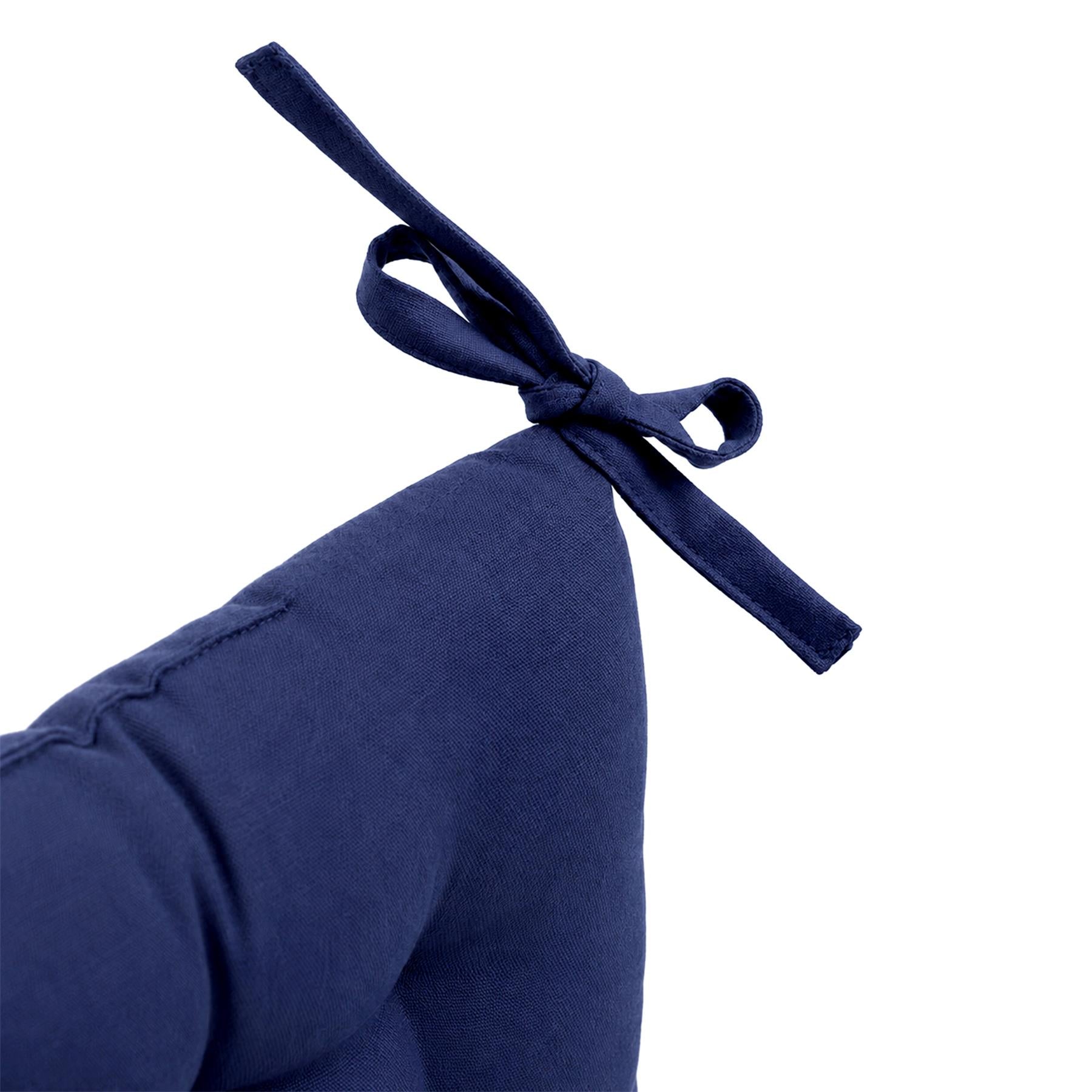Square Seat Pad - 40 x 40cm - Navy