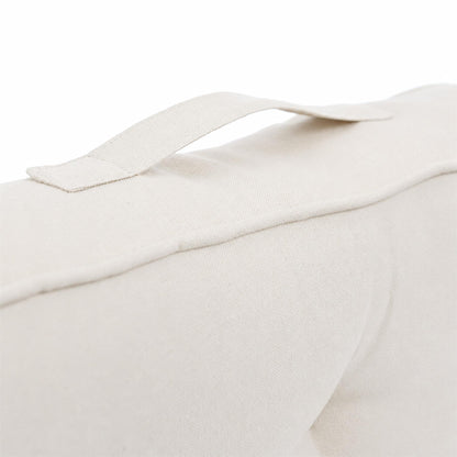 Square Armchair Booster Cushion - 50 x 50cm - Cream