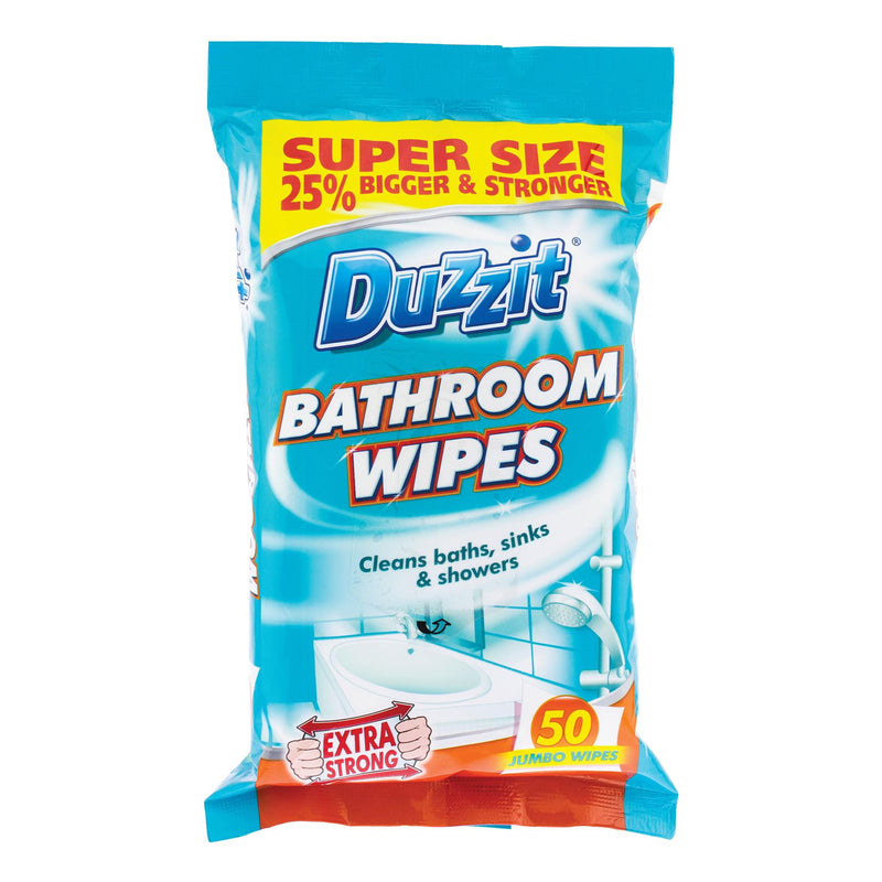 Bathroom Wipes - Pack of 50 - By Duzzit