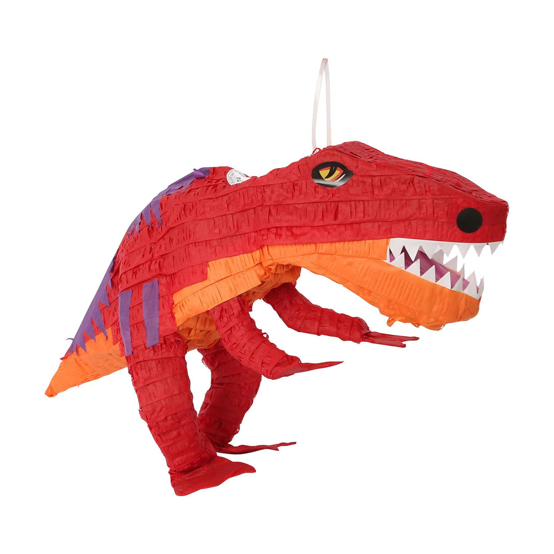 T-Rex Pinata &amp; Blindfold Set - Red - By Fax Potato