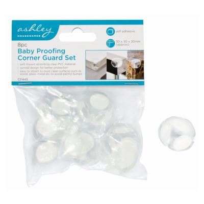 Baby Corner Protectors - 30mm - Pack of 8 - By Ashley