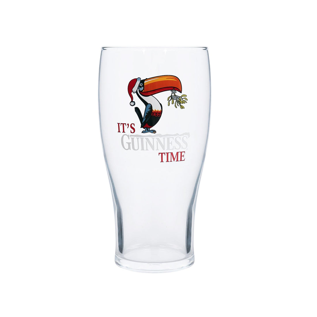 Guinness Toucan Christmas Pint Glass