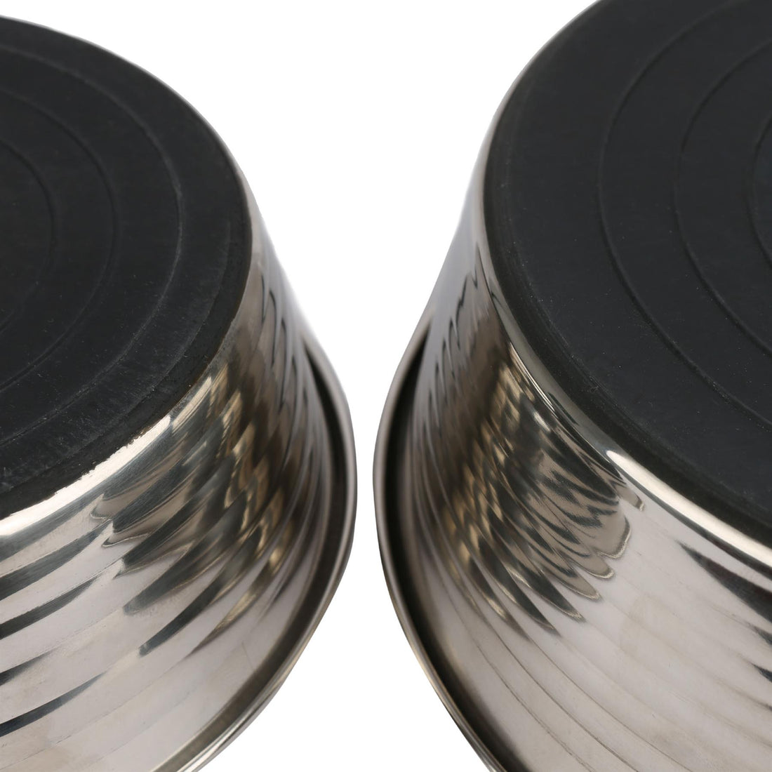 800ml Stainless Steel Dog Bowl - Silver
