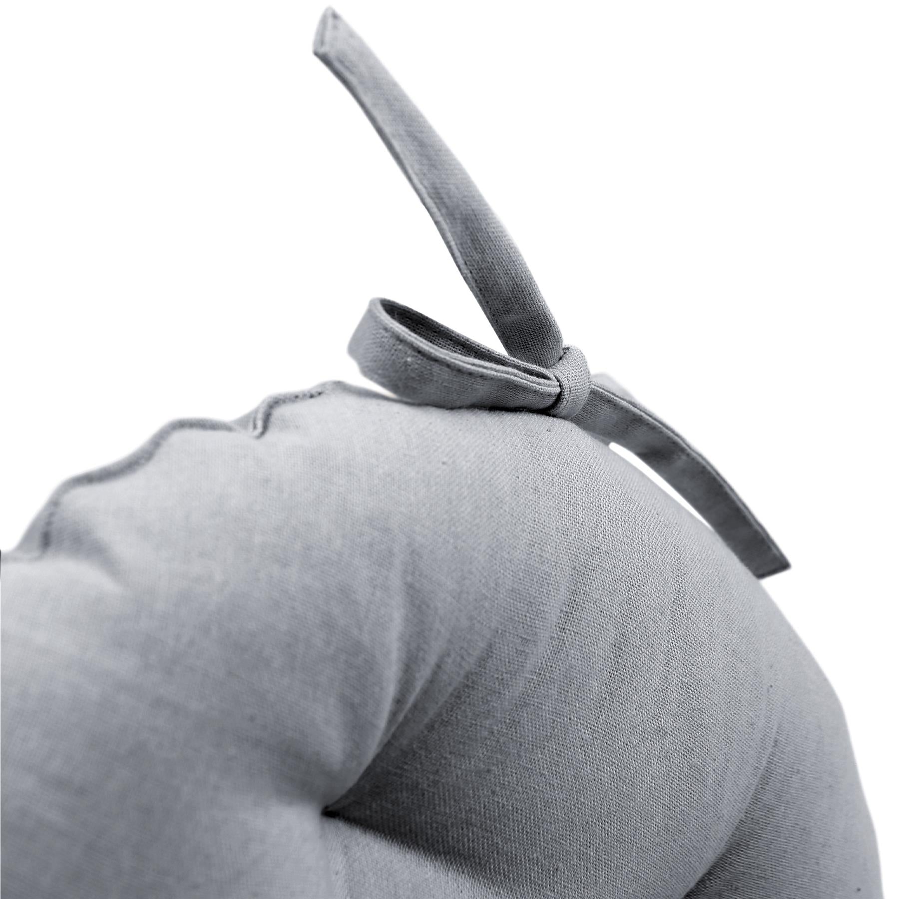 Round Seat Pad - 40 x 40cm - Grey