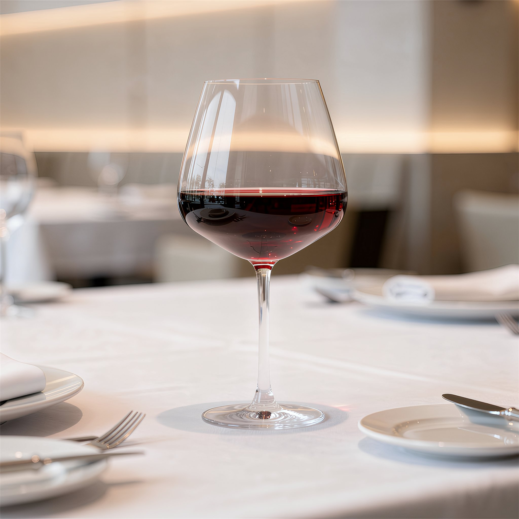 650ml Knightsbridge Crystal Red Wine Glass