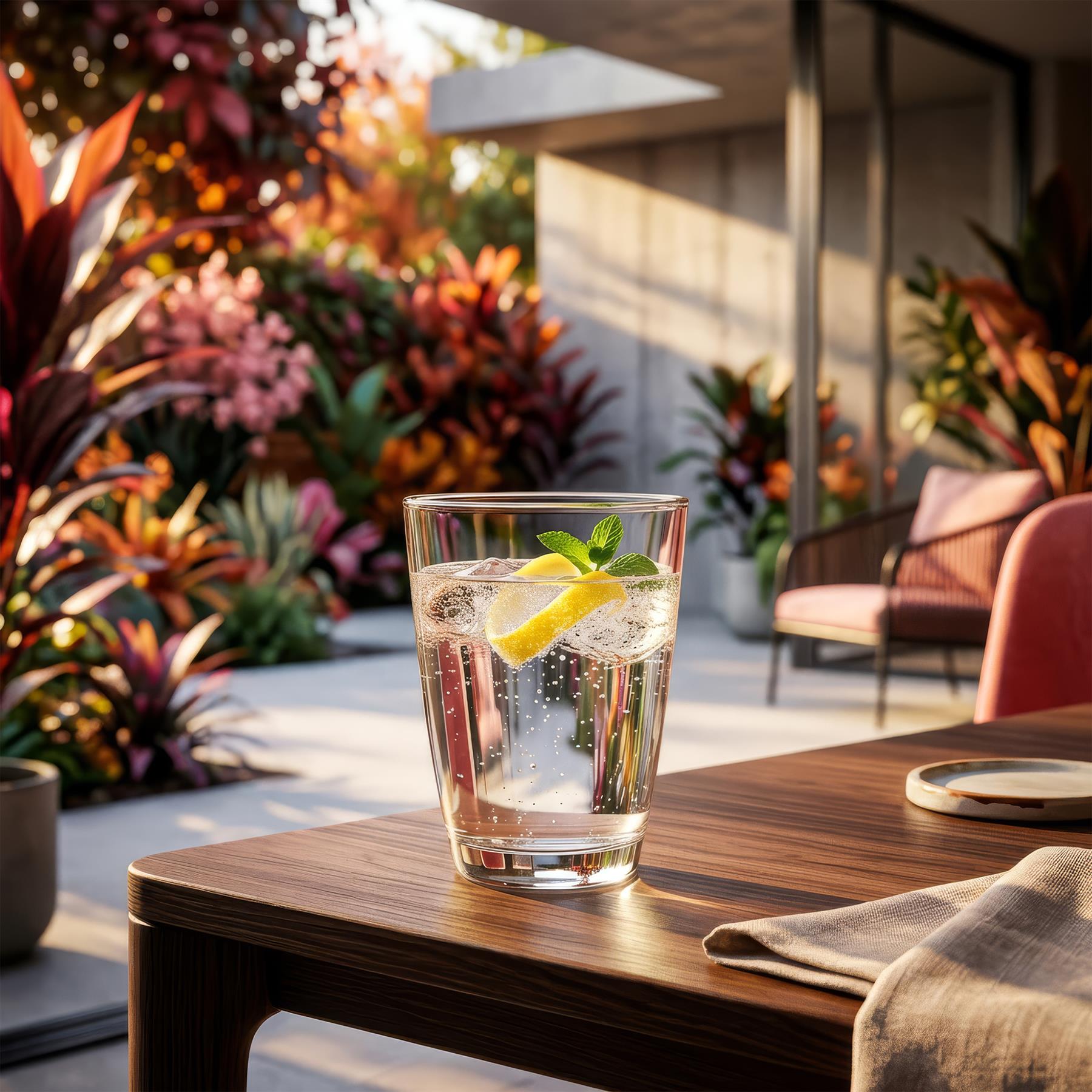 380ml Conical Glass Tumbler