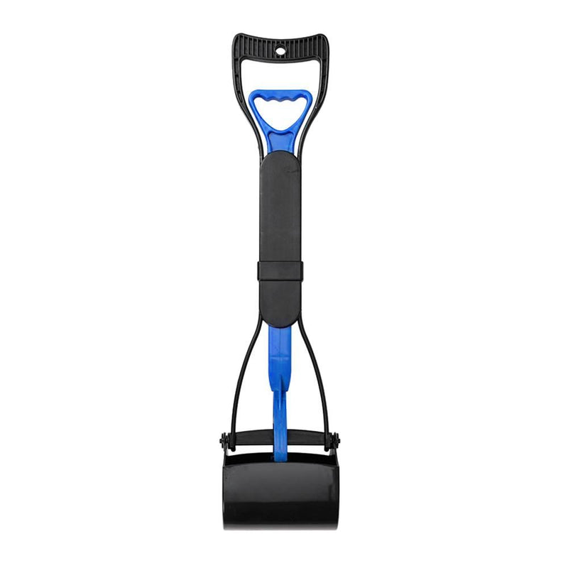 Long Handle Pooper Scooper - 60cm - Blue