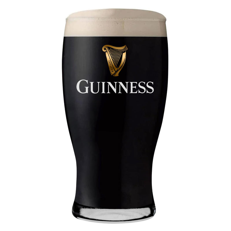 Guinness Pint Glass - 568ml (20oz) - By Rink Drink