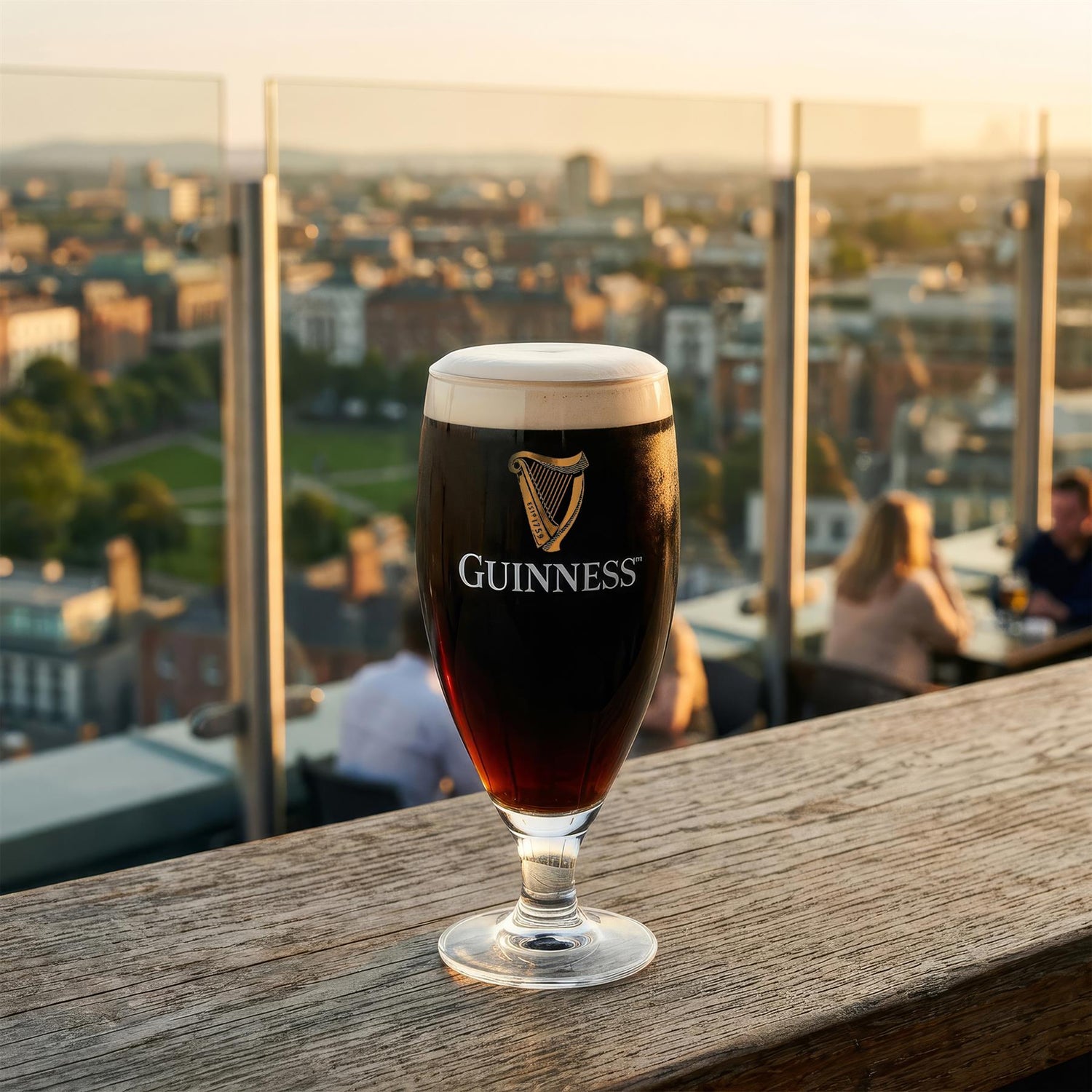 Guinness 2pc Stemmed Pint Glass Set