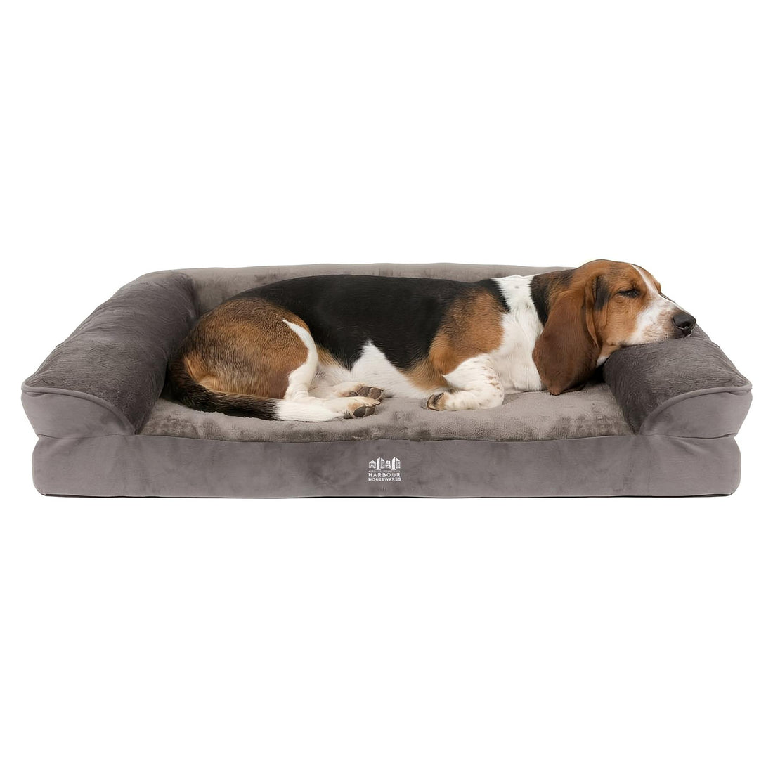Deluxe Waterproof Dog Bed - Medium - Grey