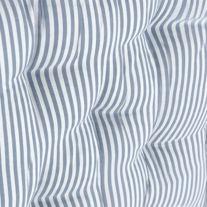 Deluxe Square Seat Pad - 40 x 40cm - Grey Stripe
