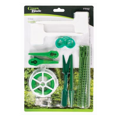 53pc Green Twist Tie &amp; Labels Set - By Green Blade