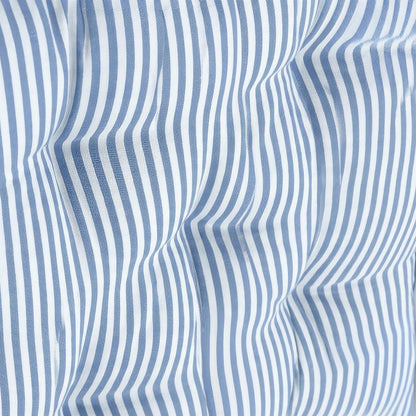 Deluxe Square Seat Pad - 40 x 40cm - Blue Stripe