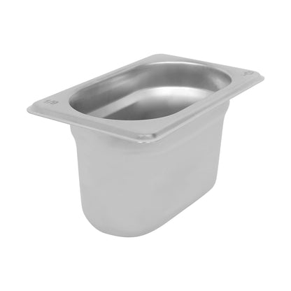 Stainless Steel Gastronorm Container - 1/9 100mm - 800ml
