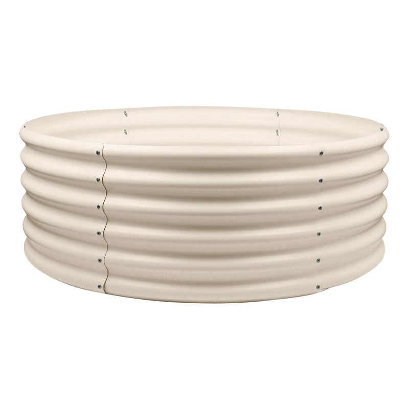 Round Raised Garden Bed - 120cm x 45cm - By Harbour Housewares