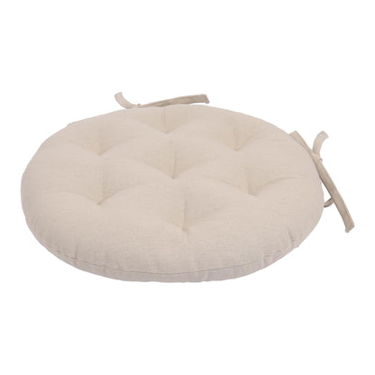 Round Seat Pad - 40 x 40cm - Natural