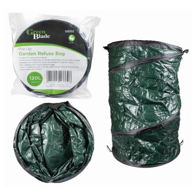 Green 120L Pop-Up Garden Waste Bag - By Green Blade