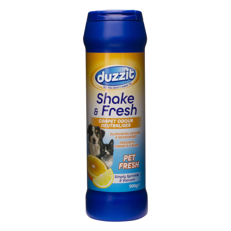 Shake & Fresh Carpet Deodoriser - 500g - By Duzzit