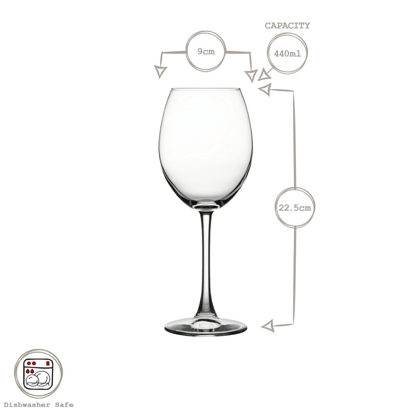 440ml Enoteca Wine Glass - By Pasabahce