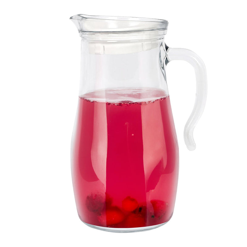 1.8L Misket Glass Water Jug with Silicone Lid - By LAV