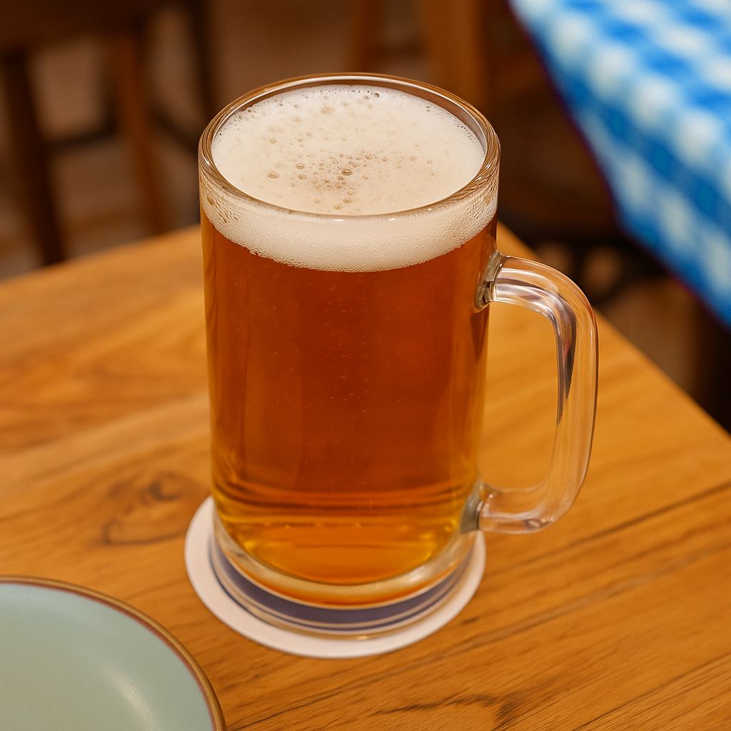540ml Glass Pint Beer Mug